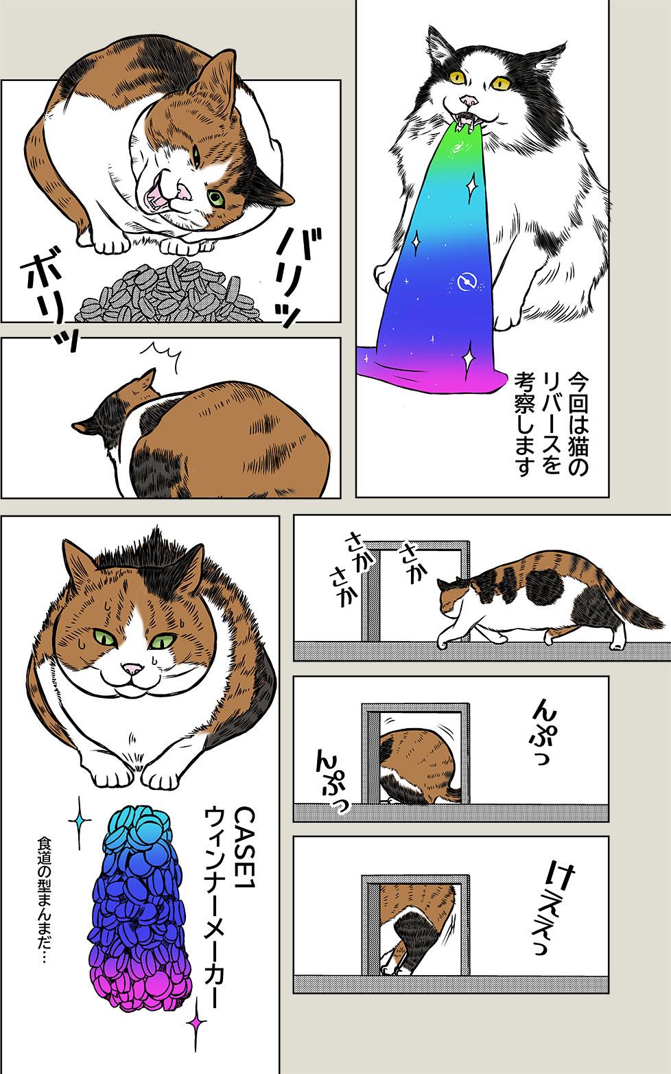 猫のリバースについて
