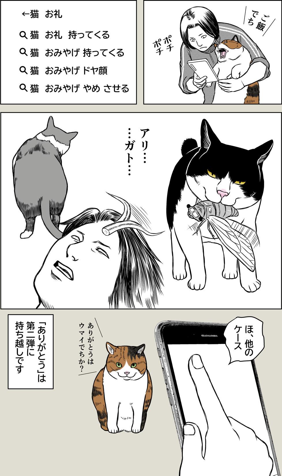 猫のありがとう？？
