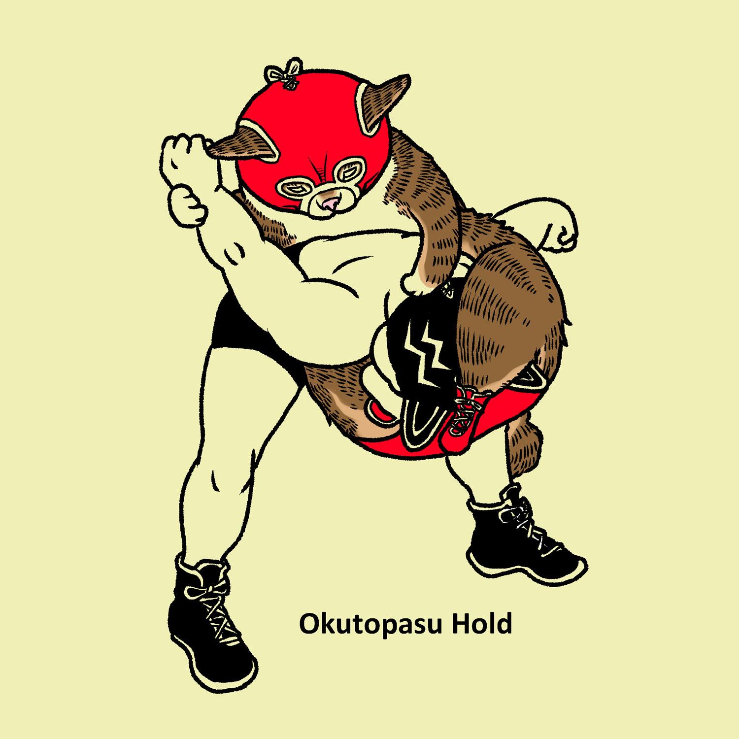 猫レスラーとレスラー猫