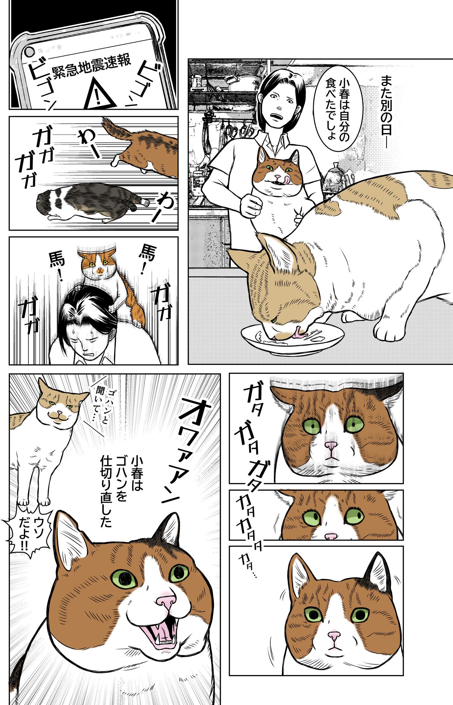小春の食い意地