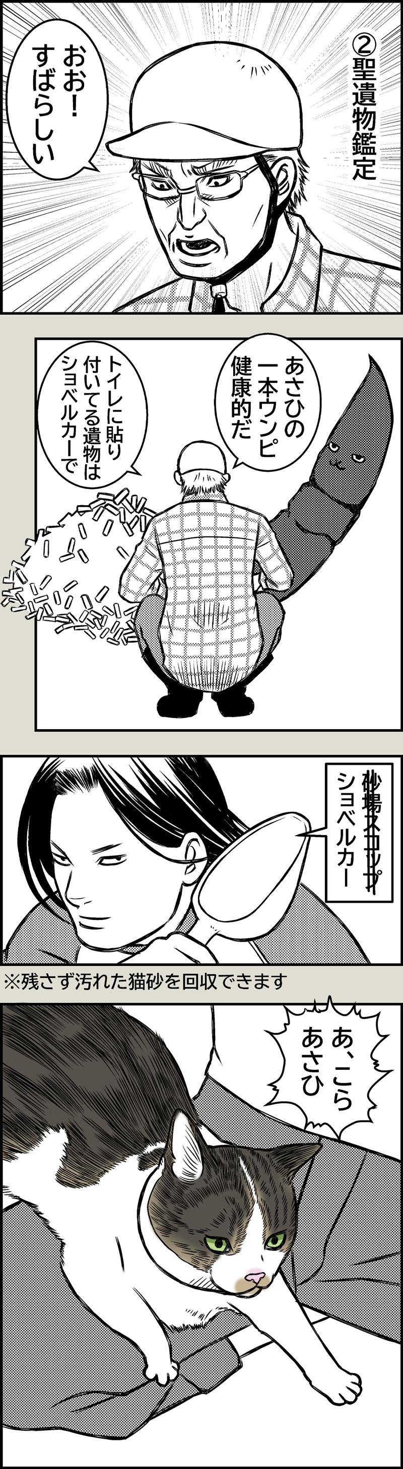 猫トイレ掃除